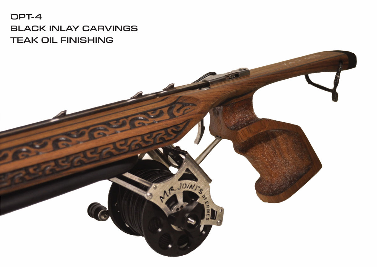 ERMES SUB DOUBLE ROLL trigger on the AVE 130X speargun
