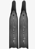 Carbon fiber blade of the HOPU Black Edition fins