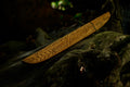 Close-up of the VG10 Damascus blade on the TIPI RAHI fillet knife
