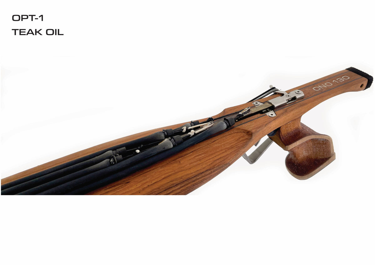 Carbon fiber construction of the VAU 105 speargun